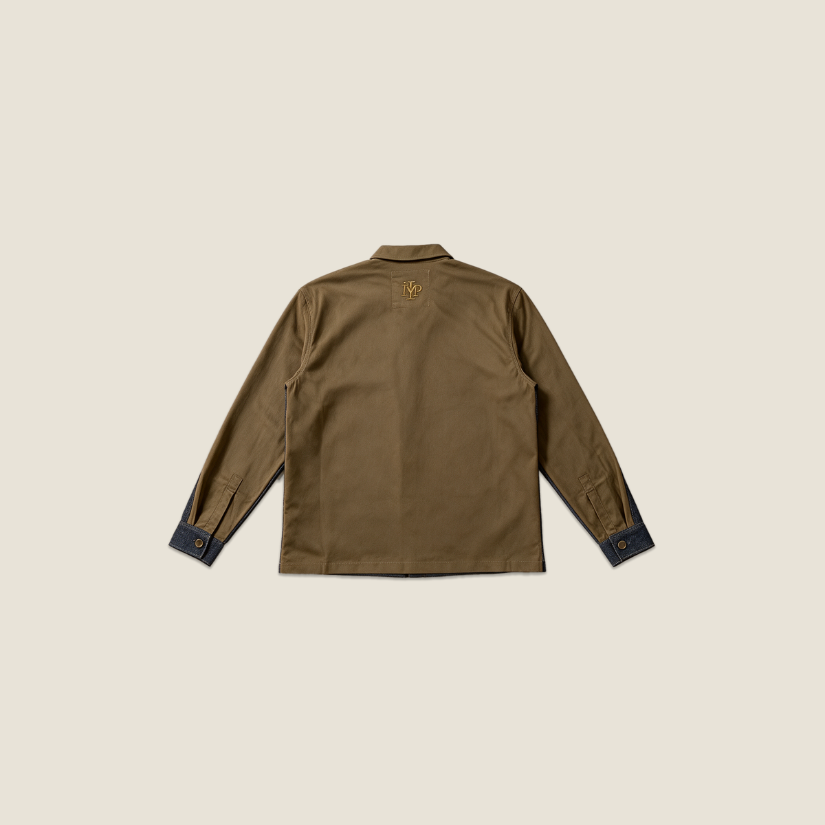 OVERSHIRT MATCH FABRIC BLUE