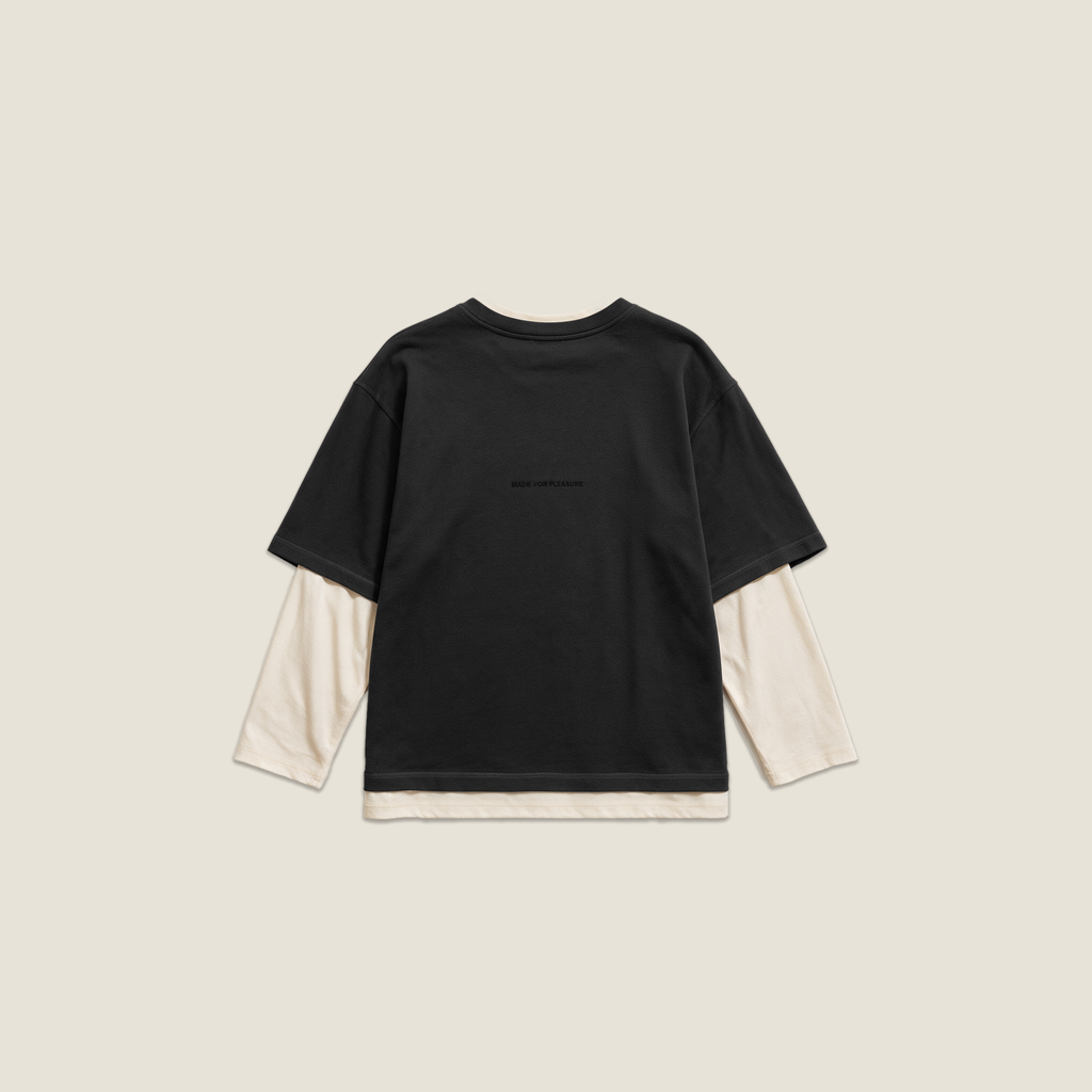 LONGSLEEVE TEXTURE ASPHALT