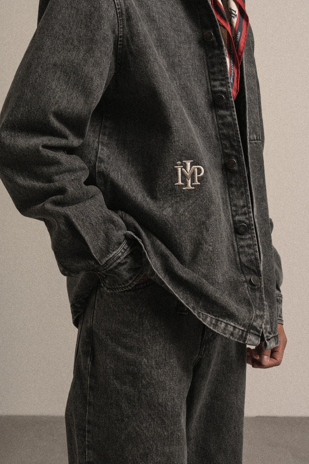 OVERSHIRT OLD WASHED BLACK