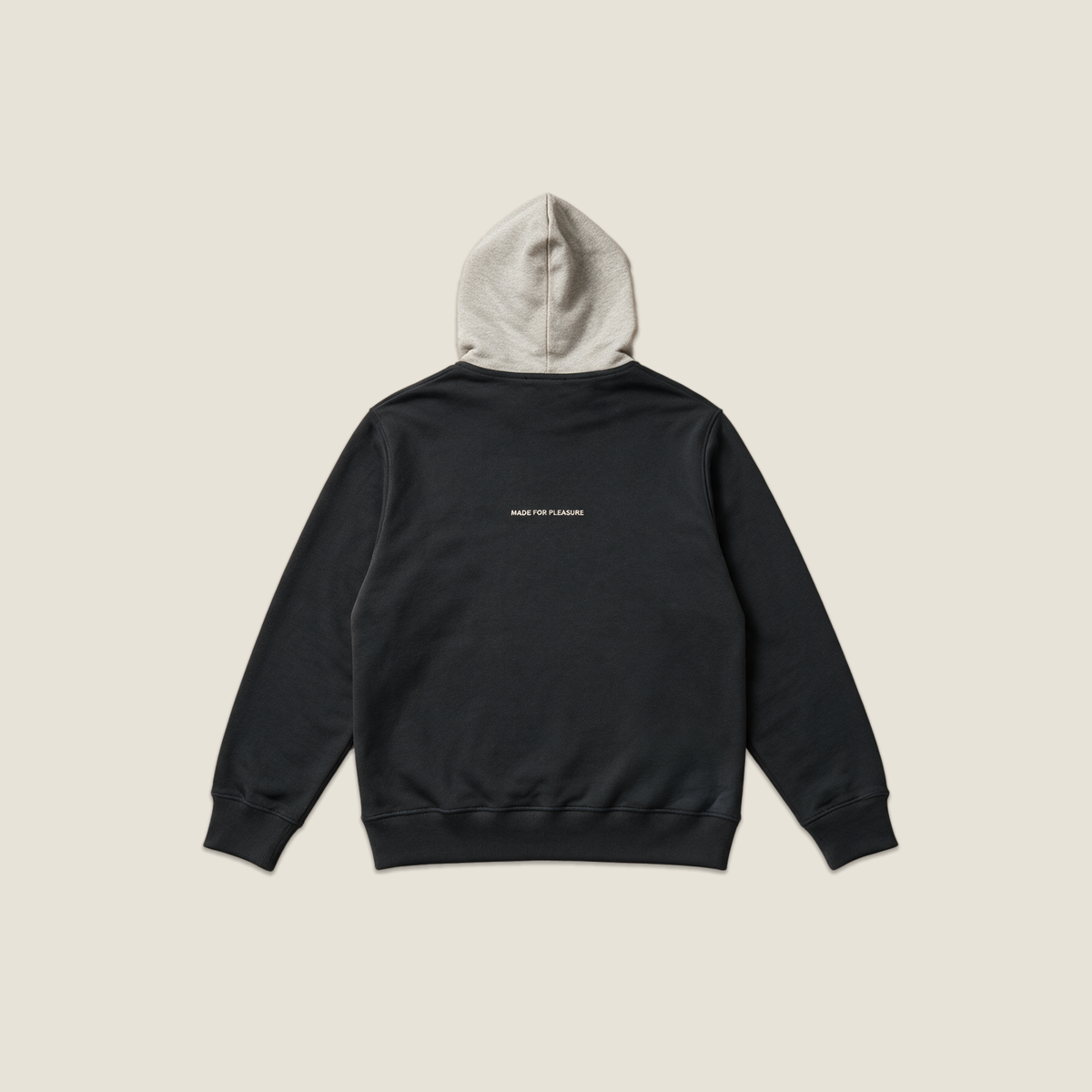 HOODIE MONOGRAM ASPHALT