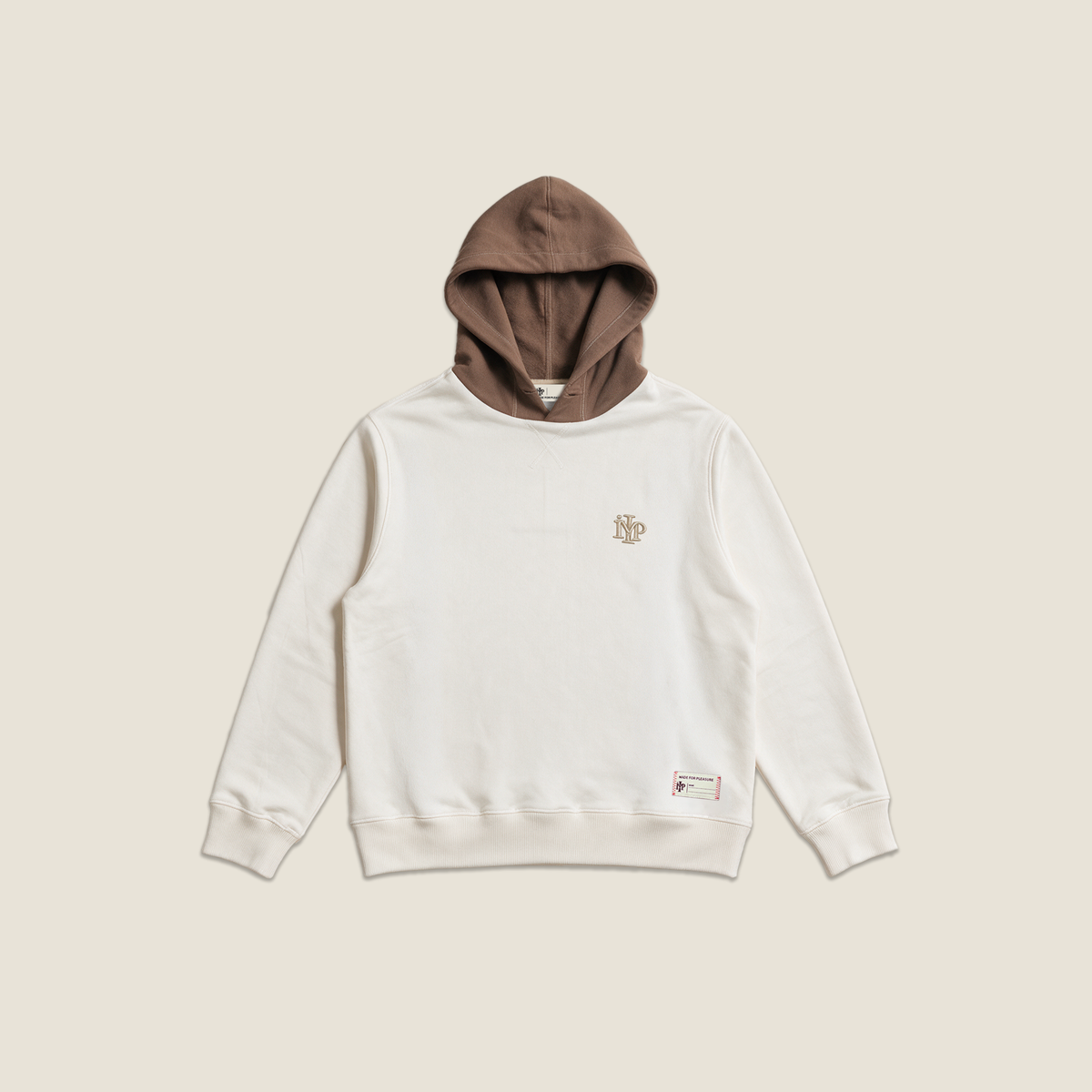 HOODIE MONOGRAM OFF WHITE