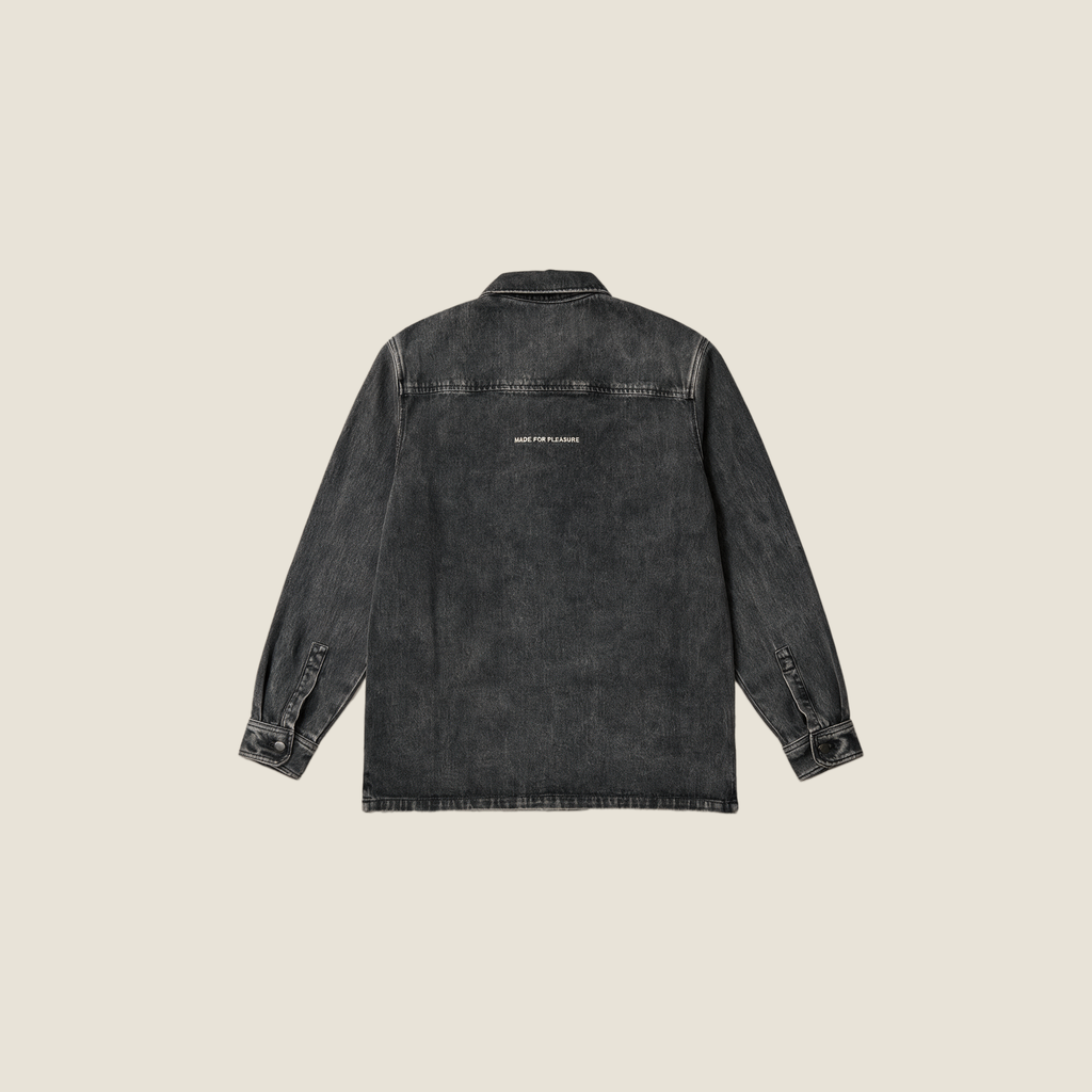 OVERSHIRT OLD WASHED BLACK