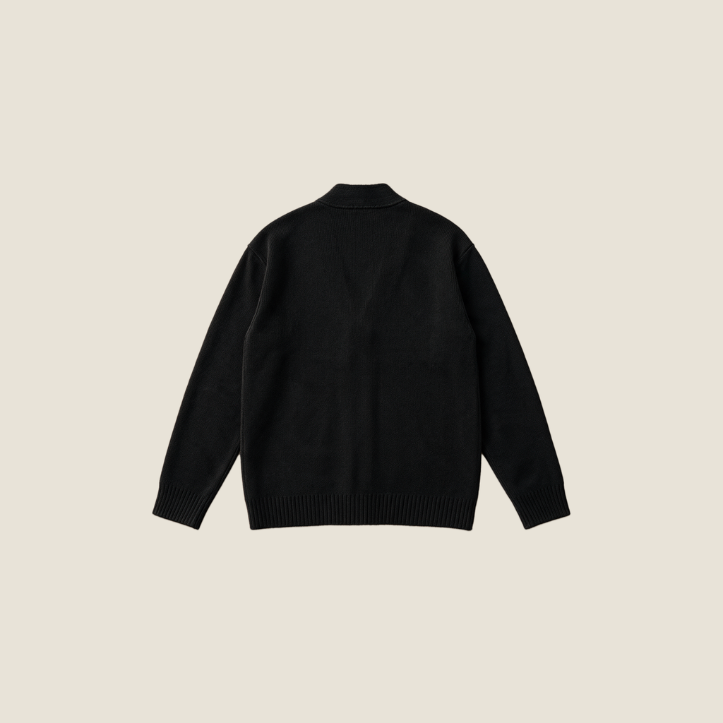 CARDIGAN SWEATER BLACK