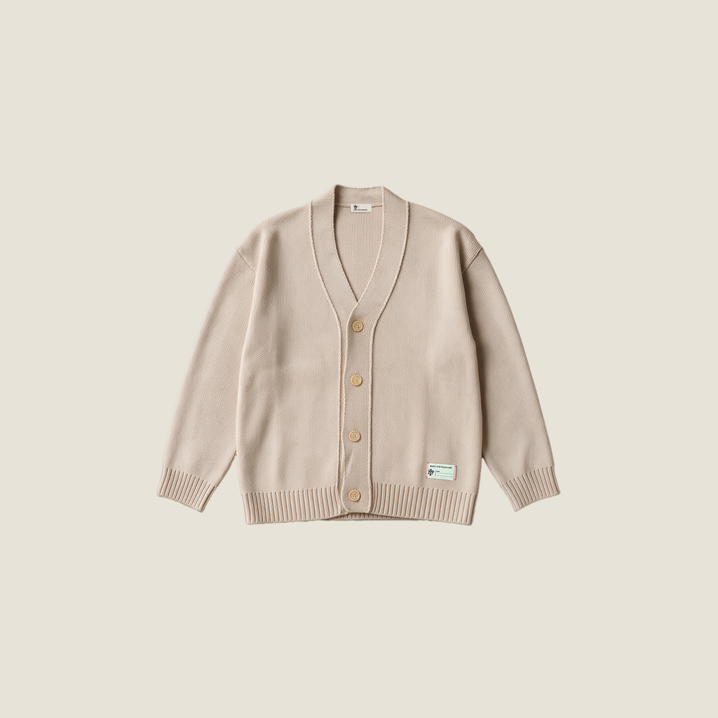 CARDIGAN SWEATER SAND
