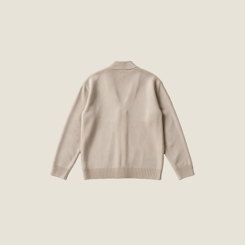 CARDIGAN SWEATER SAND