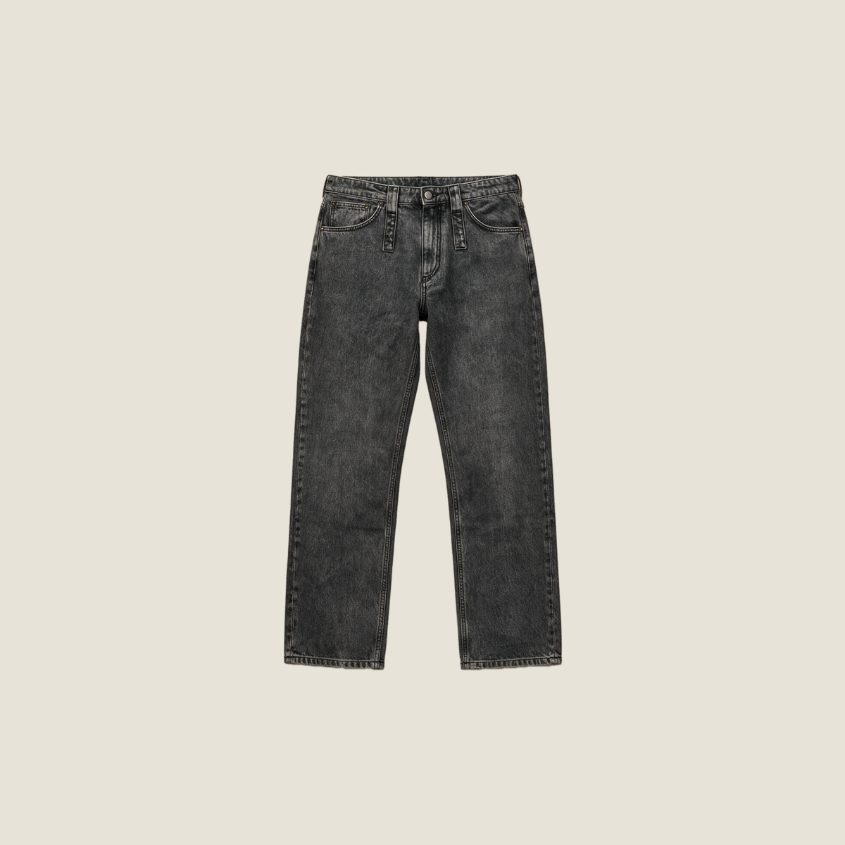 FIVE POCKET OLD WASHED DENIM