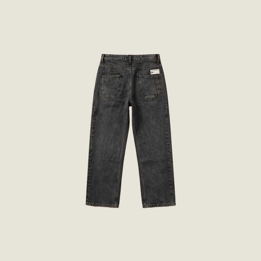 FIVE POCKET OLD WASHED DENIM