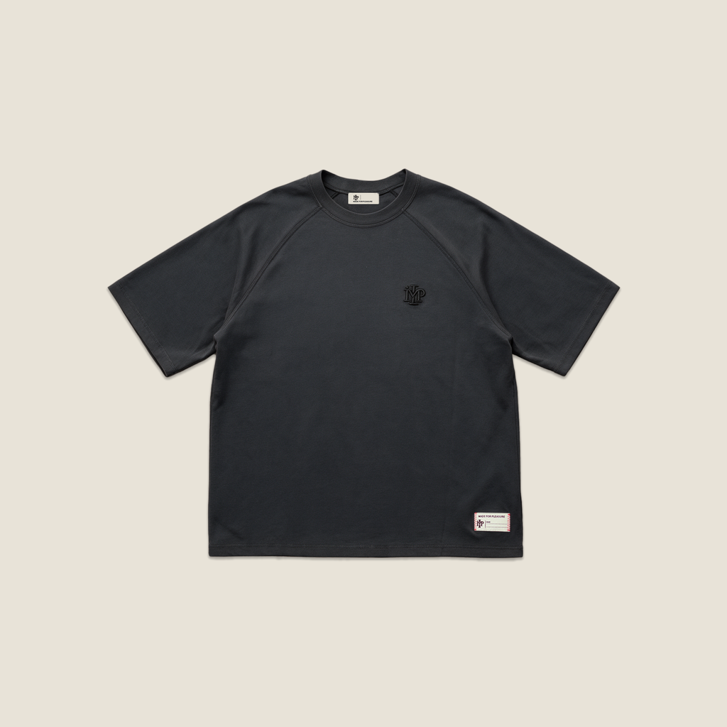 T-SHIRT RAGLAN ASPHALT