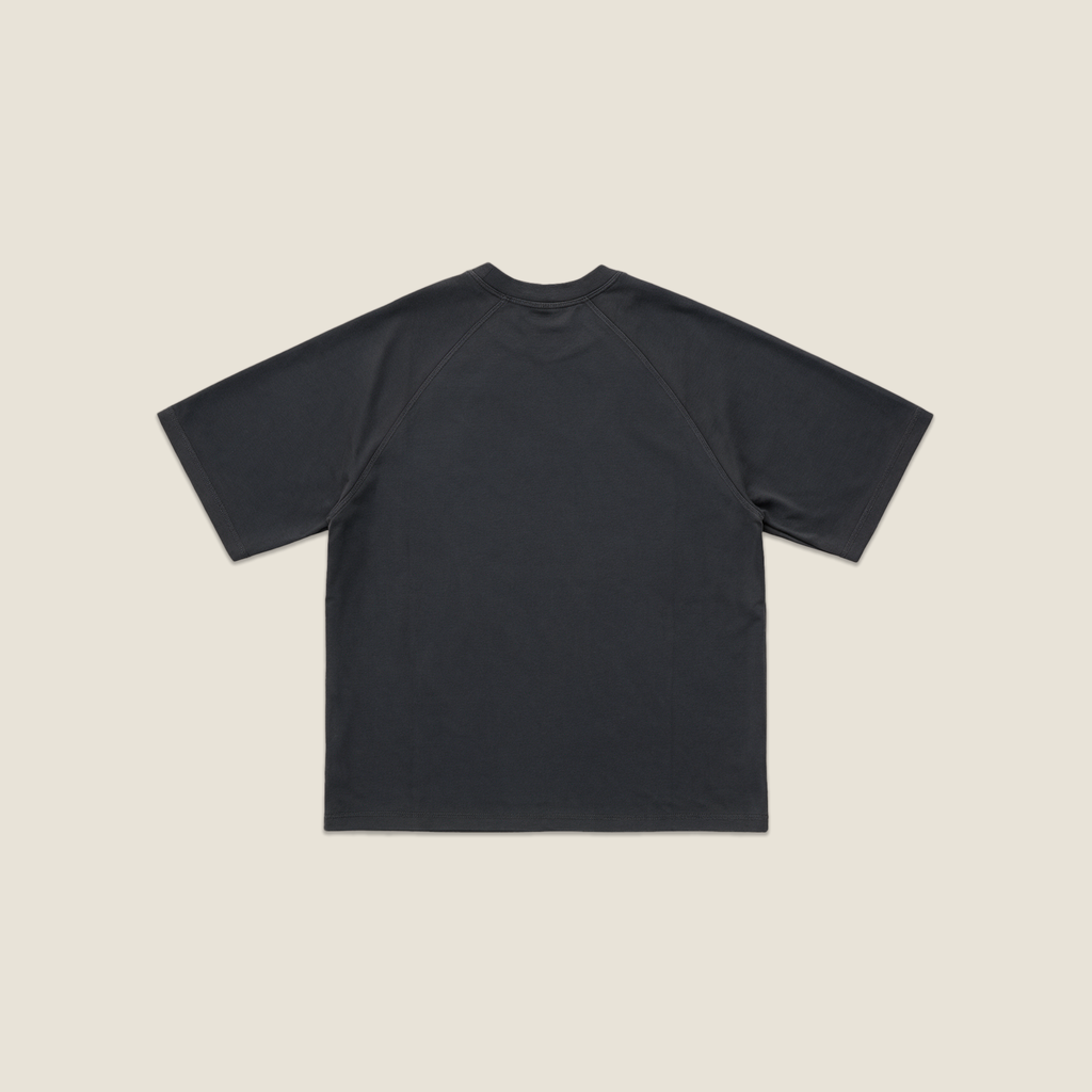 T-SHIRT RAGLAN ASPHALT