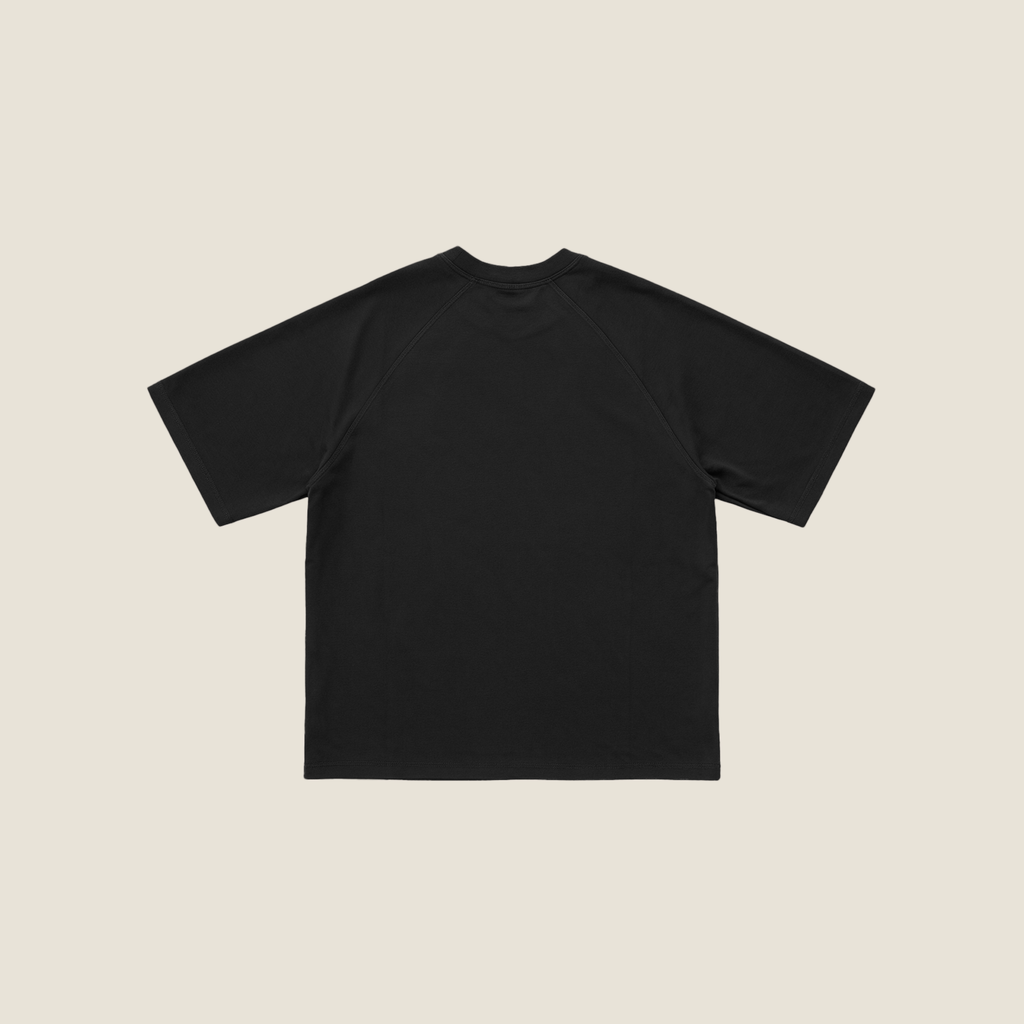 T-SHIRT RAGLAN BLACK