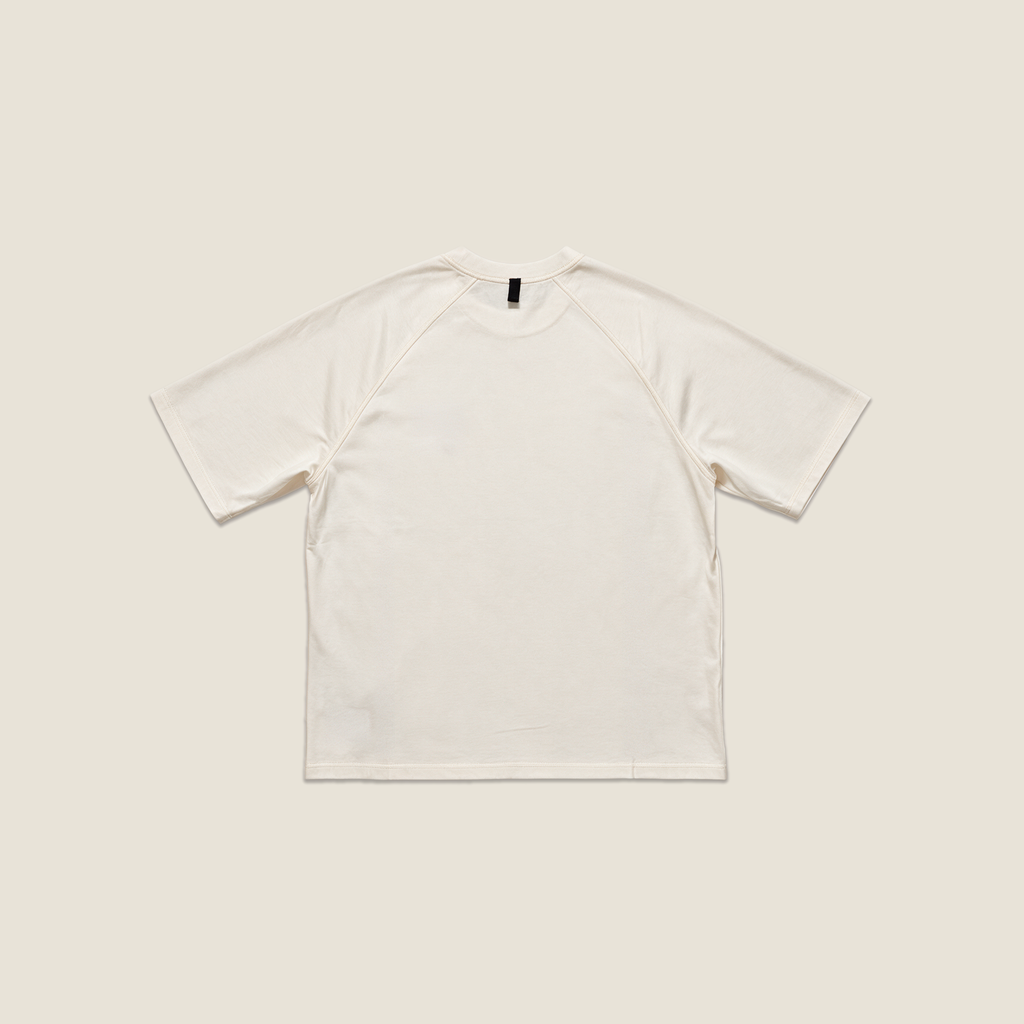 T-SHIRT RAGLAN OFF WHITE